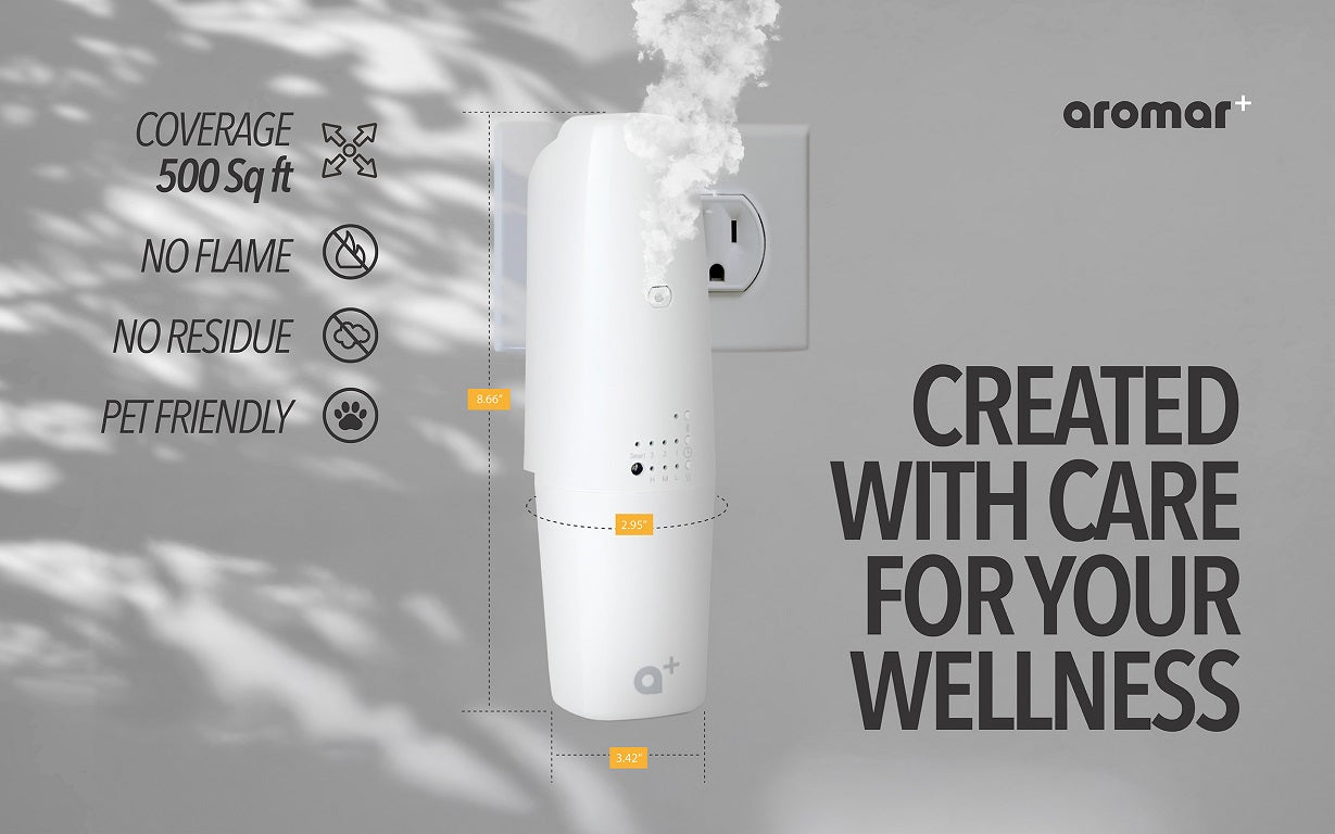 Plug-In Waterless Diffuser — White