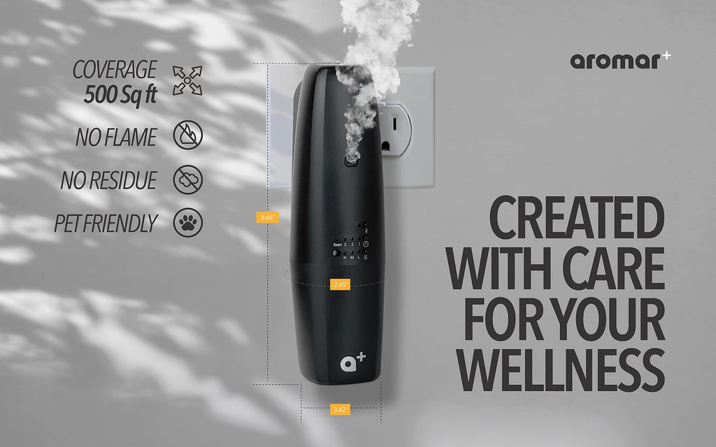 Plug-In Waterless Diffuser — Black