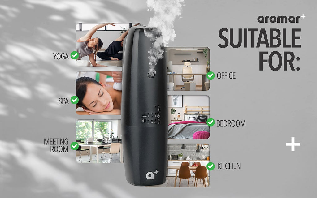 Plug-In Waterless Diffuser — Black