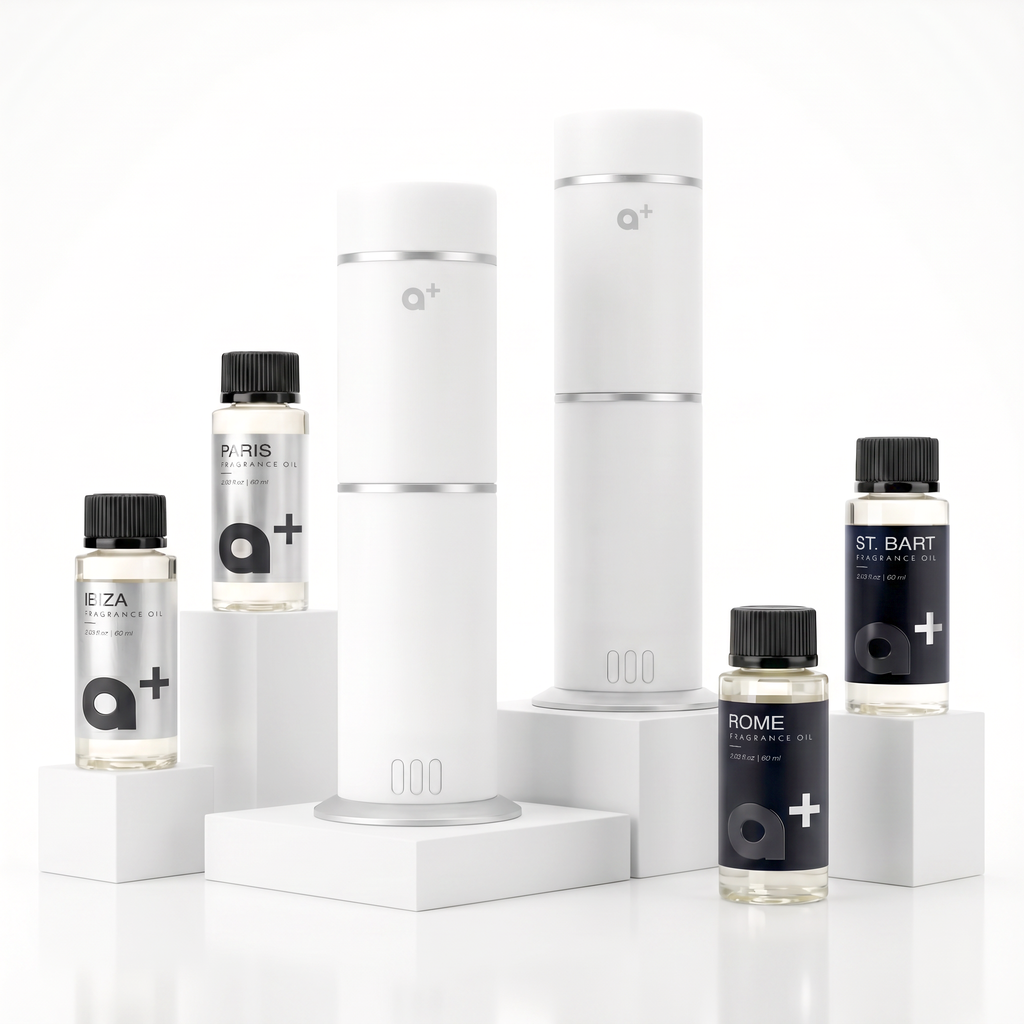 2 Waterless Diffusers + 4 Fragrance Oils