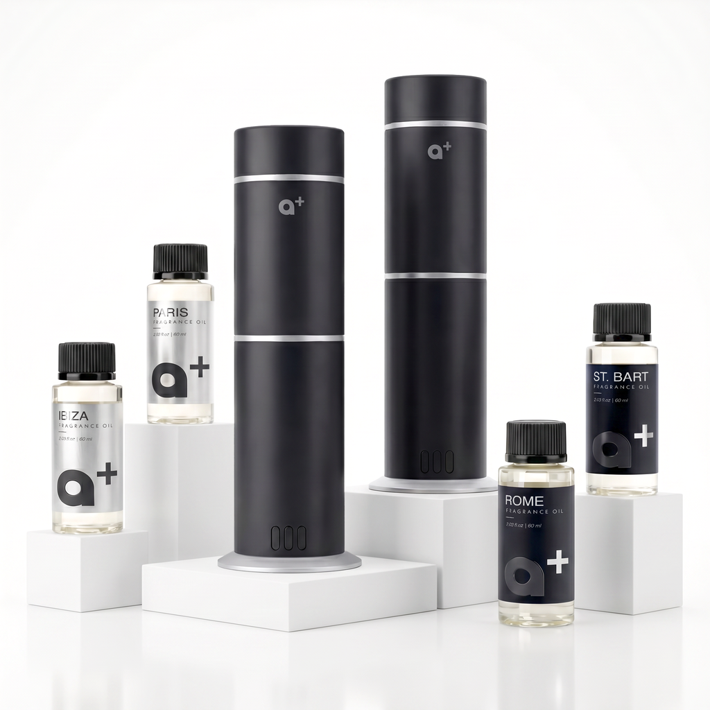 2 Waterless Diffusers + 4 Fragrance Oils