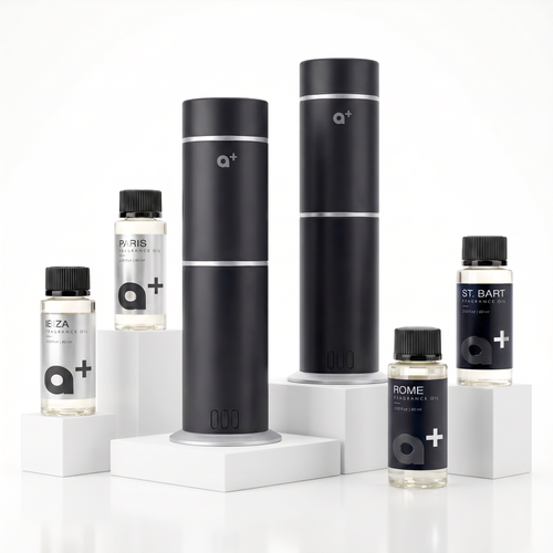 2 Waterless Diffusers + 4 Fragrance Oils