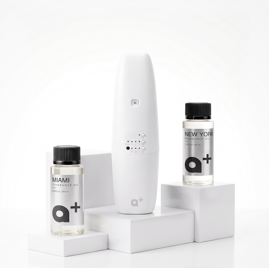 Waterless Plug-In Diffuser + 2 Fragrance Oils