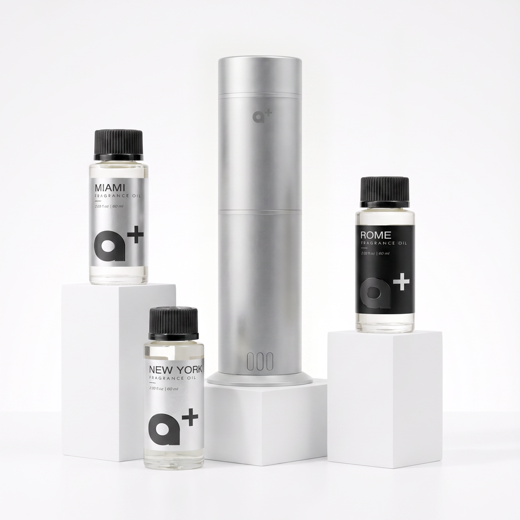 Waterless Diffuser + 3 Fragrance Oils