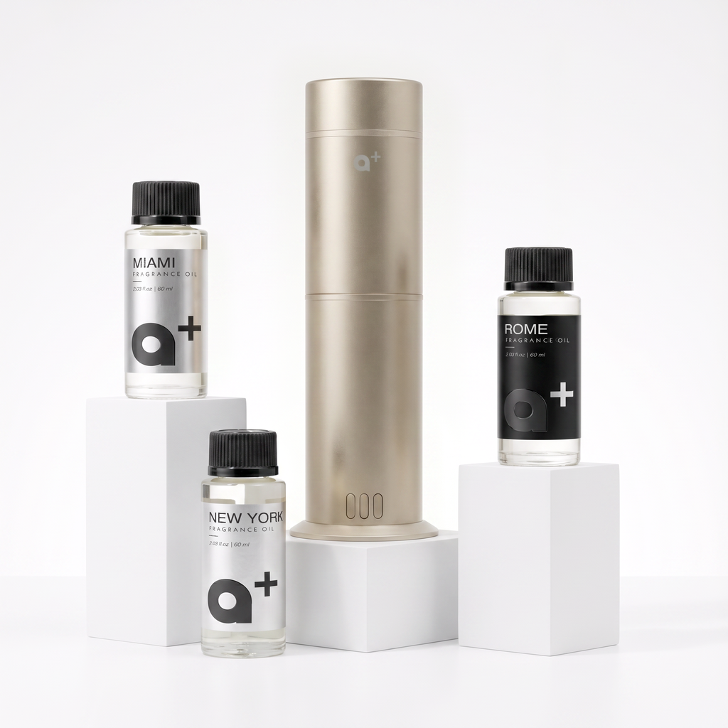 Waterless Diffuser + 3 Fragrance Oils