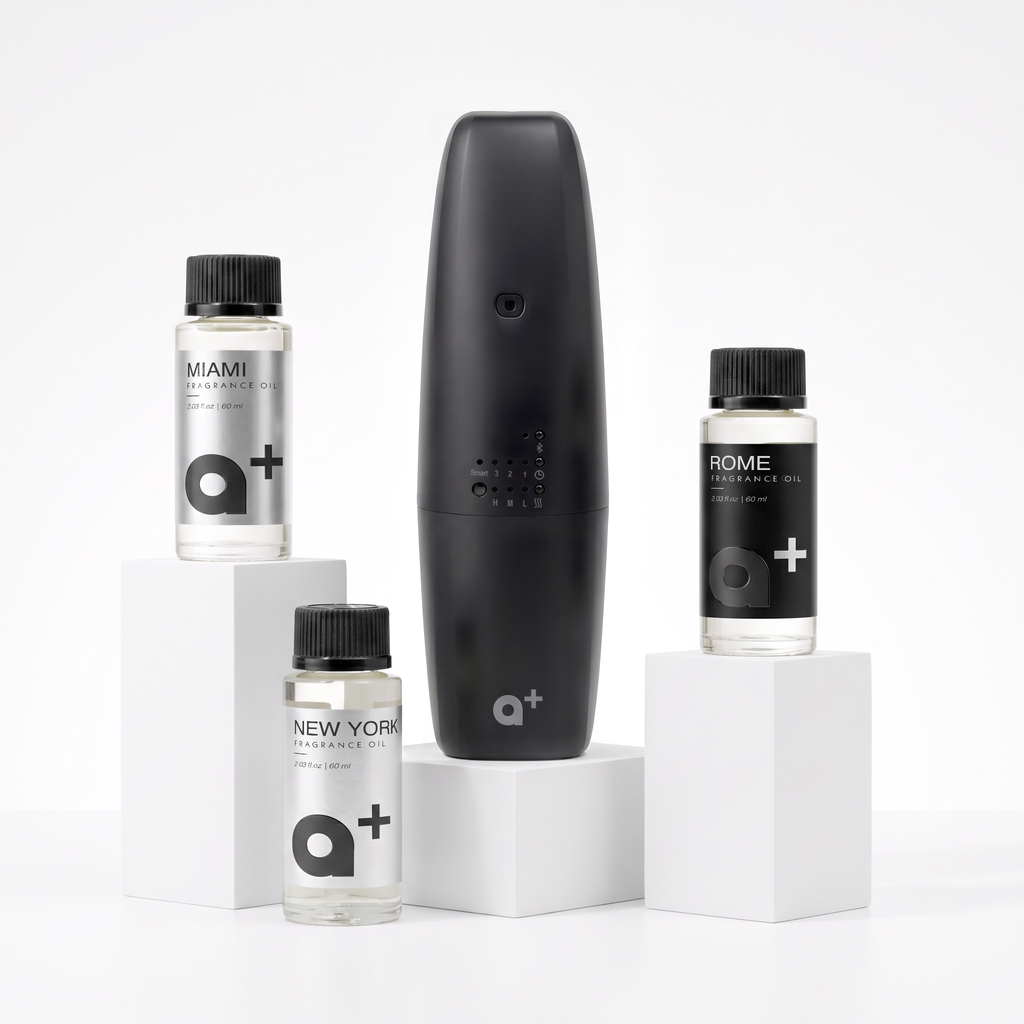 Waterless Plug-In Aroma Diffuser + 3 Hotel-Inspired Fragrances