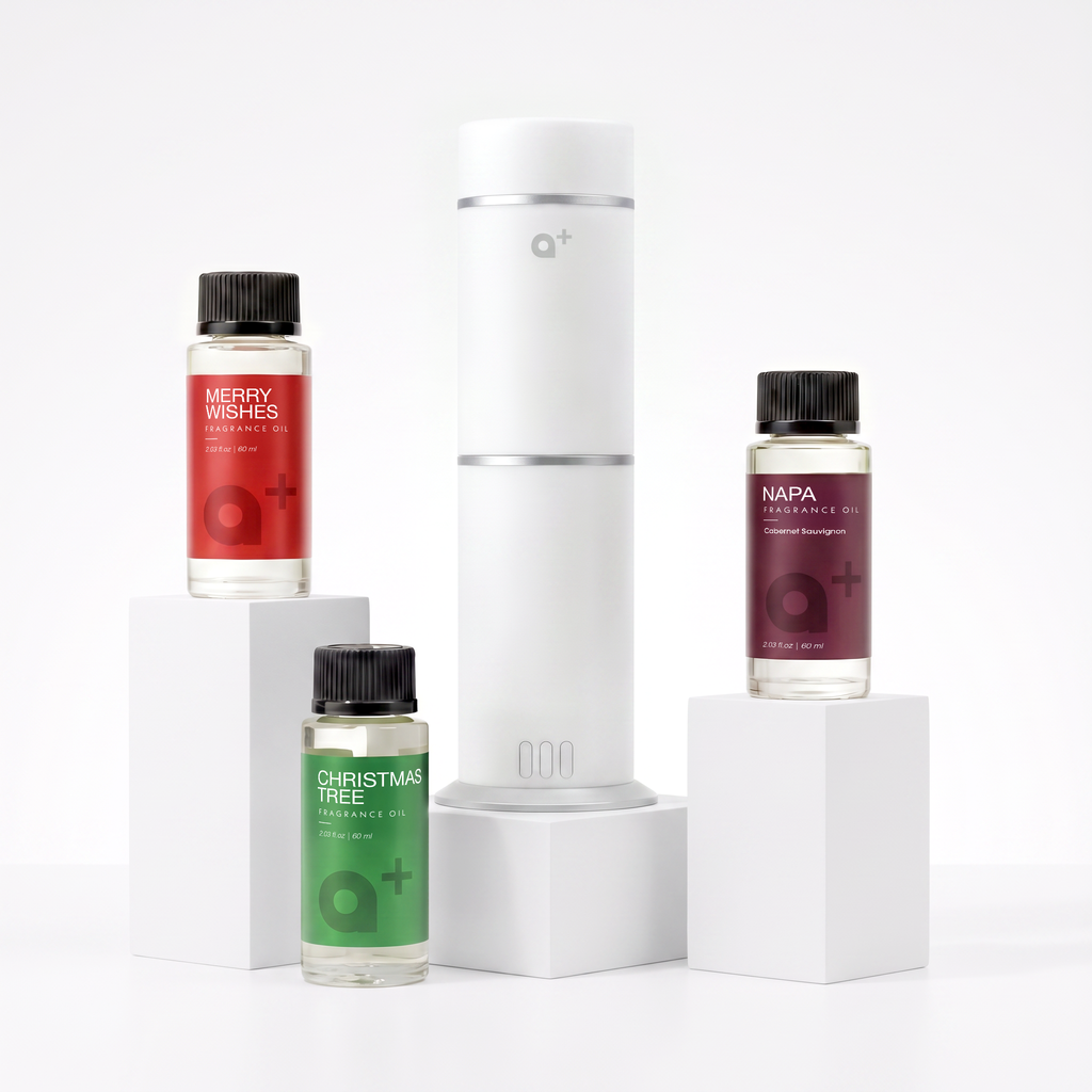 Waterless Cylinder Diffuser Holiday Gift Set