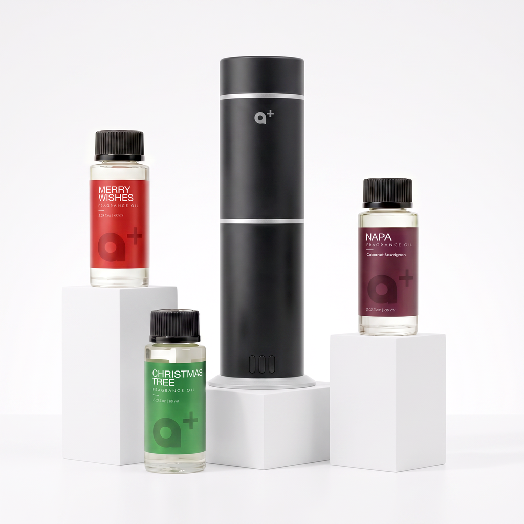 Waterless Cylinder Diffuser Holiday Gift Set