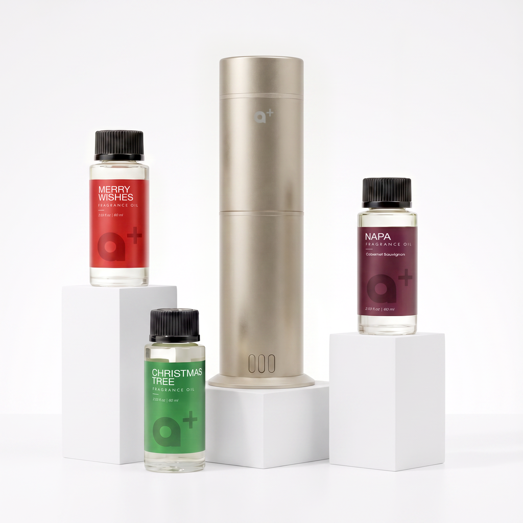 Waterless Cylinder Diffuser Holiday Gift Set